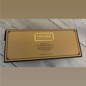 Cocoáge Non Surgical Eye Cream- Syringe Style Applicator 24K Instant Results NIB